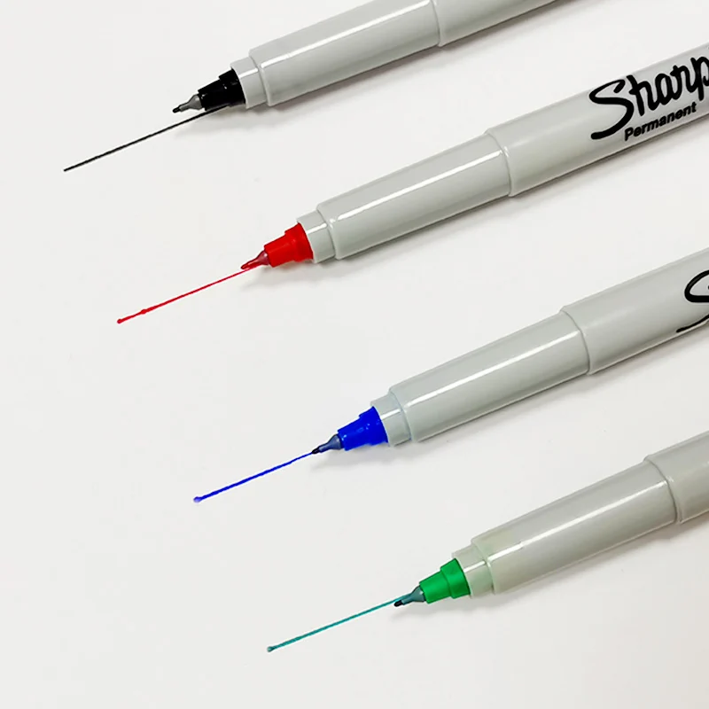 Sharpie Permanent Markers 37001 Ultra Fine Point  Quick Drying And Fade Resistant  Marker Frawing, Coloring,Poster Marker 12pcs