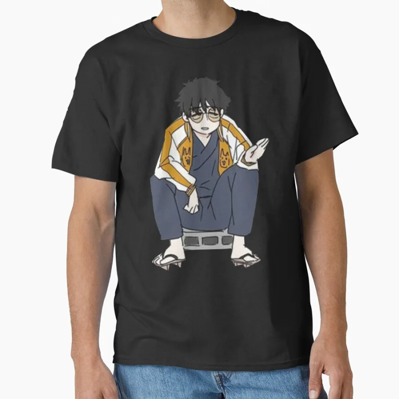 

Jo Togame Cute Manga Wind Breaker Anime t shirt for men Large size Tops S-6XL 100% cotton Birthday Gift Clothes