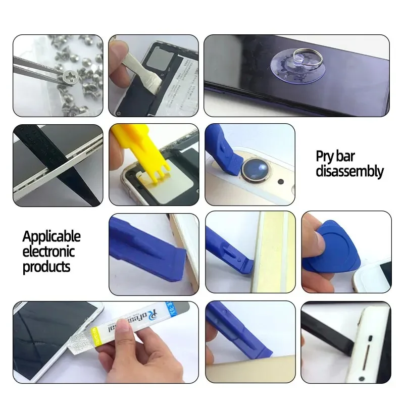 22 in 1 Precision Phone Repair Tool Kit Screwdriver Set Multifunction Disassembly Tools for Mobile Phone Tablet Laptop PC