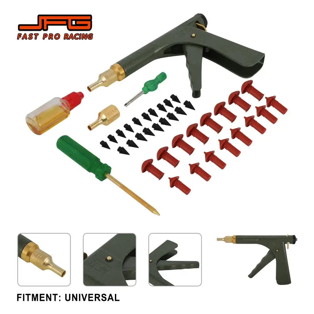 

Motorcycle Accessories Tire Maintenance Tool Wheel Tire Repairing Kit Pack of Bullets Universal For Honda KTM Yamaha Dirt Bike