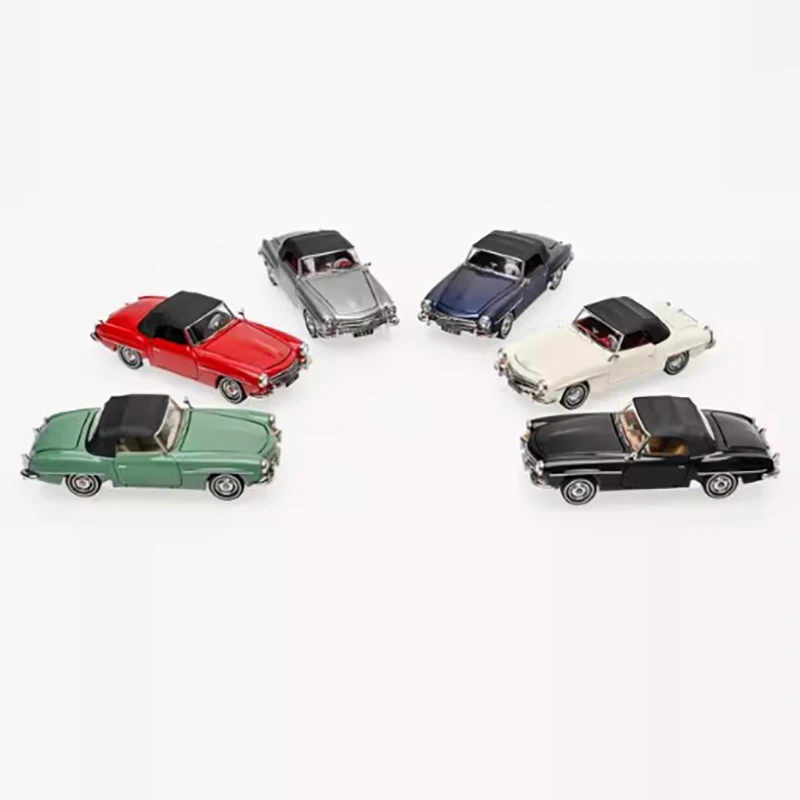 

Diecast 1:64 Scale 1957 190SL Simulation Alloy Car Model Static Display Gift Toy Collectible Souvenir Decoration
