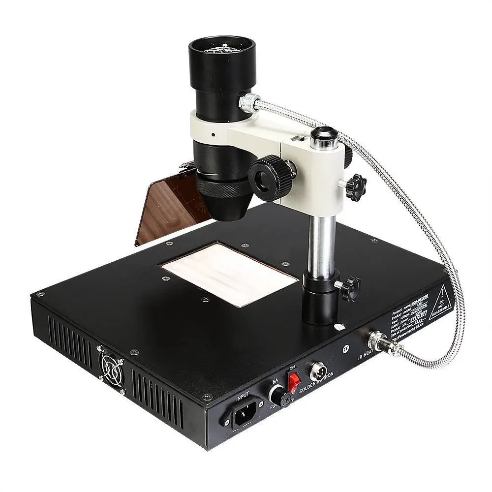 PUHUI-soldador T-862 IRDA SMD BGA IR, estación de retrabajo, máquina de soldadura, soldador infrarrojo SMT, máquina de reparación, nuevo