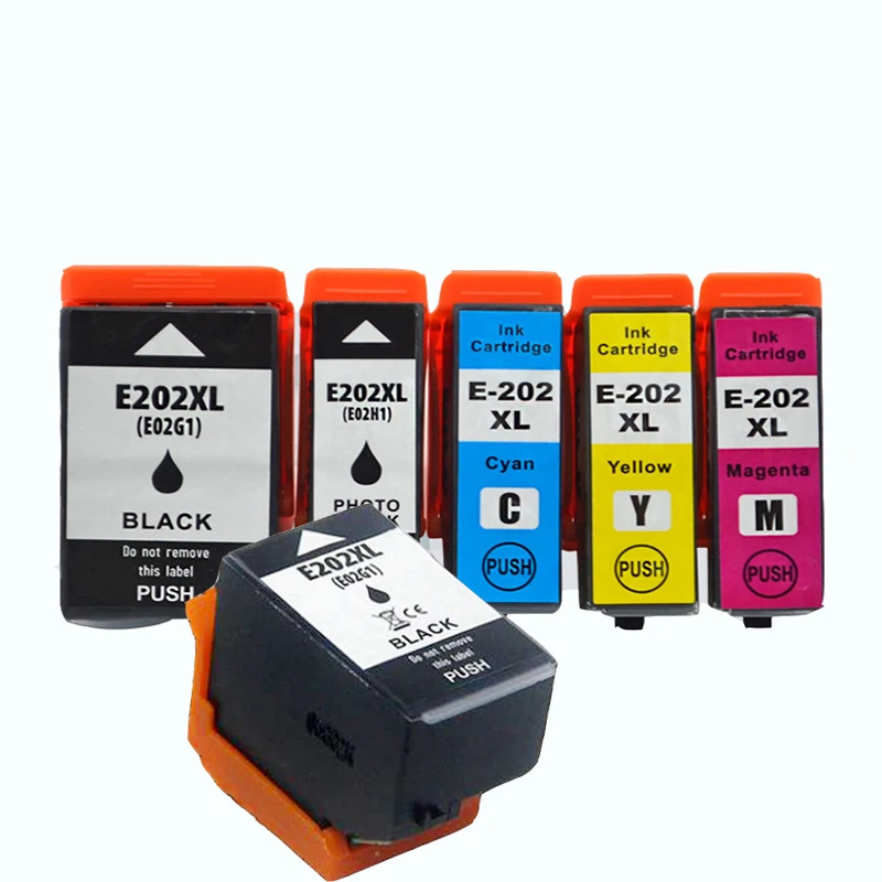 vilaxh 202XL T202XL T022 202 Compatible Ink Cartridge For Epson Expression Premium XP-6000 XP-6001 XP-6005 XP-6100 XP-6105