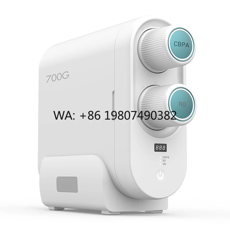 700G 5 Stage Tankless RO Unit, Under Sink Electric Filter, Custom Plastic Build, Hotel Clean Drinking Water Equipment