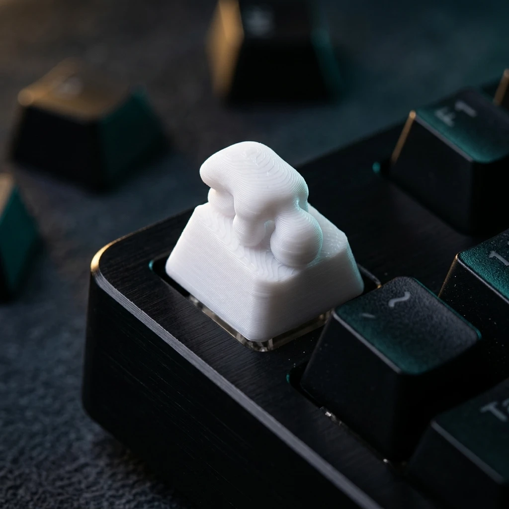 3D Printed Prostrating Man Key - đánh giá và giá 3D Printing Keycaps