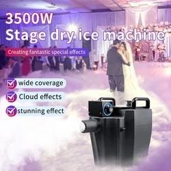 6000W 3500W Stage Dry Ice Machine Ręczne sterowanie Nadaje się do wewnętrznej sceny zewnętrznej Wesele Uroczystość Bar KTV Performance