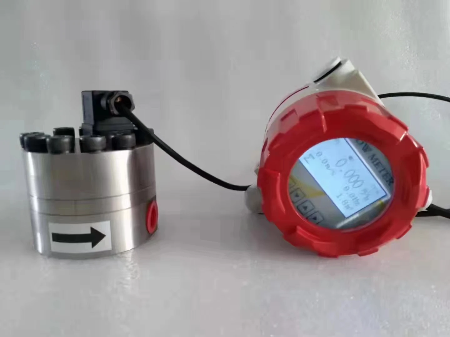 

Low Flow High Precision Oval Gear Flow Meter For Lubricant And Fuel Oil