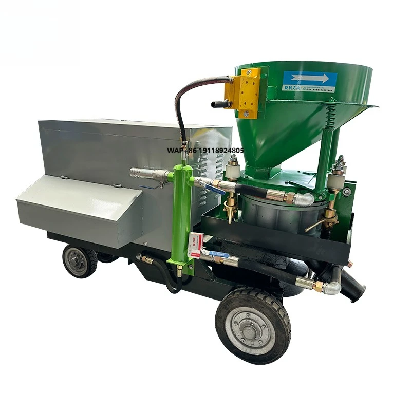 Small Shotcrete Machine Mini Shotcrete Spraying Machine Long Lifetime Precast Wet Shotcrete Machine