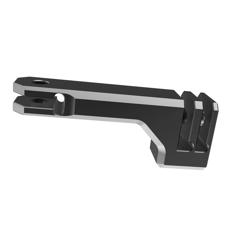 Adaptateur de montage vertical pour trépied en aluminium, bras d\'extension, montage de support rapide, GoPro 12, 11, 10, 9, 8, 7, 6, Sjcam DJI Osmo