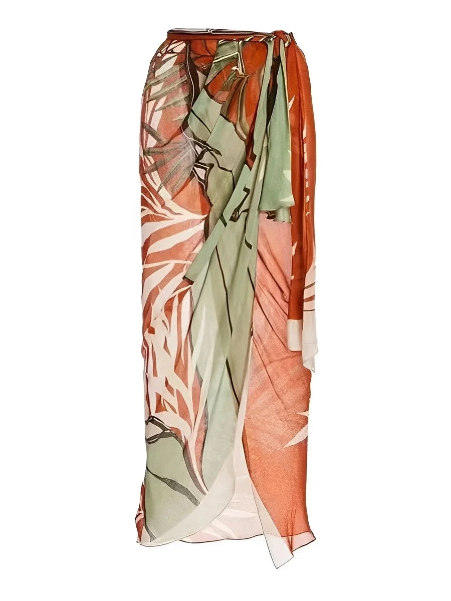 2024, полый купальник, цельный и длинная юбка, мягкий сексуальный купальник, женский купальный костюм, женский купальный костюм, летняя пляжная одежда, боди