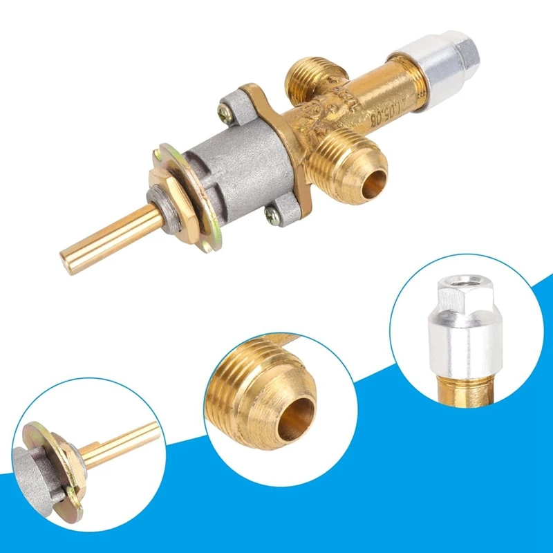 Gas Fireplace Fire Pit Flame Failure Control Valve Kit Fire Pit Thermocouple Replace Control Valve Fireplace Parts