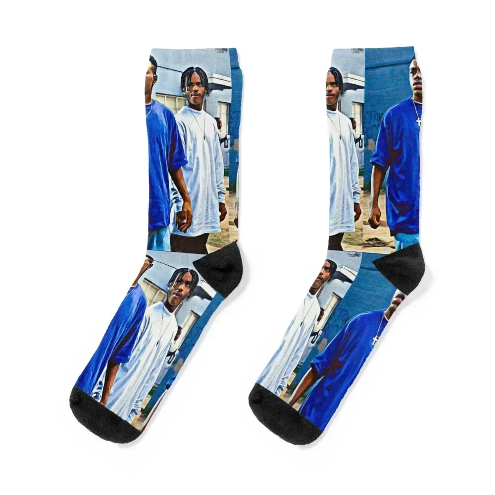 2 Society Socks soccer anti-slip new in's New year's cool Luxury Woman Socks Men's