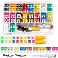 Reliable Circuit Protection 306Pcs Car Fuses Assortment Kit Aluminum Sheet 2A 35A M + S Short Circuit Prevention
