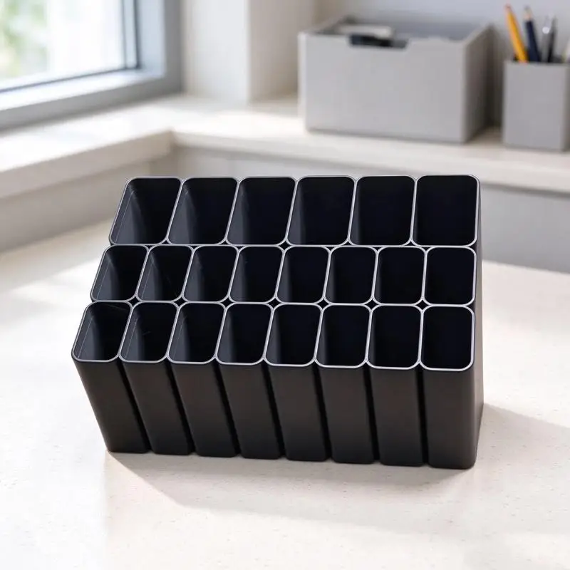 Cable Organizer Box 3D Printed 11/22 Grids Compartment USB Cord Holder 1/2Pcs for Office Desk Tidy Organization