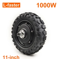L-faster 48V 1000W Brushless Hub Motor 11 Inch Off Road Tire For Mountain Electric Scooter Bike
