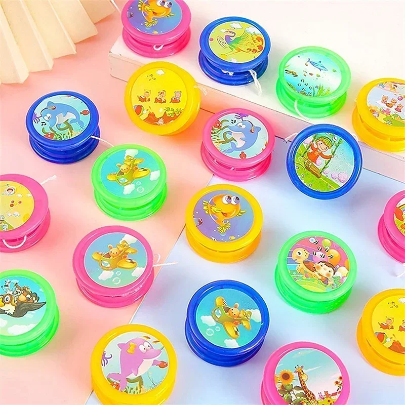 Mini YoYo Ball Magic Ball Kids Toy Cartoon Animals String Ball Children\'s Educational Toy Kid Birthday Party Favors Gift