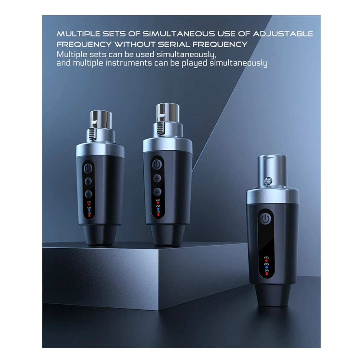 RISEN новая система адаптера XLR, беспроводной микрофонный передатчик, приемник для динамического микрофона, гитарный аудиомикшер, система PA