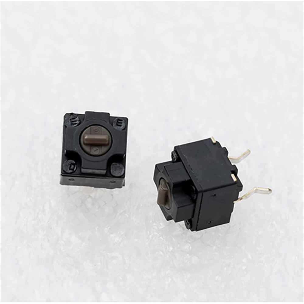 2PCS Micro Switch Square Mouse Micro Switch Brown Dot Left/Right Side Key Middle Key for Microsoft IE4