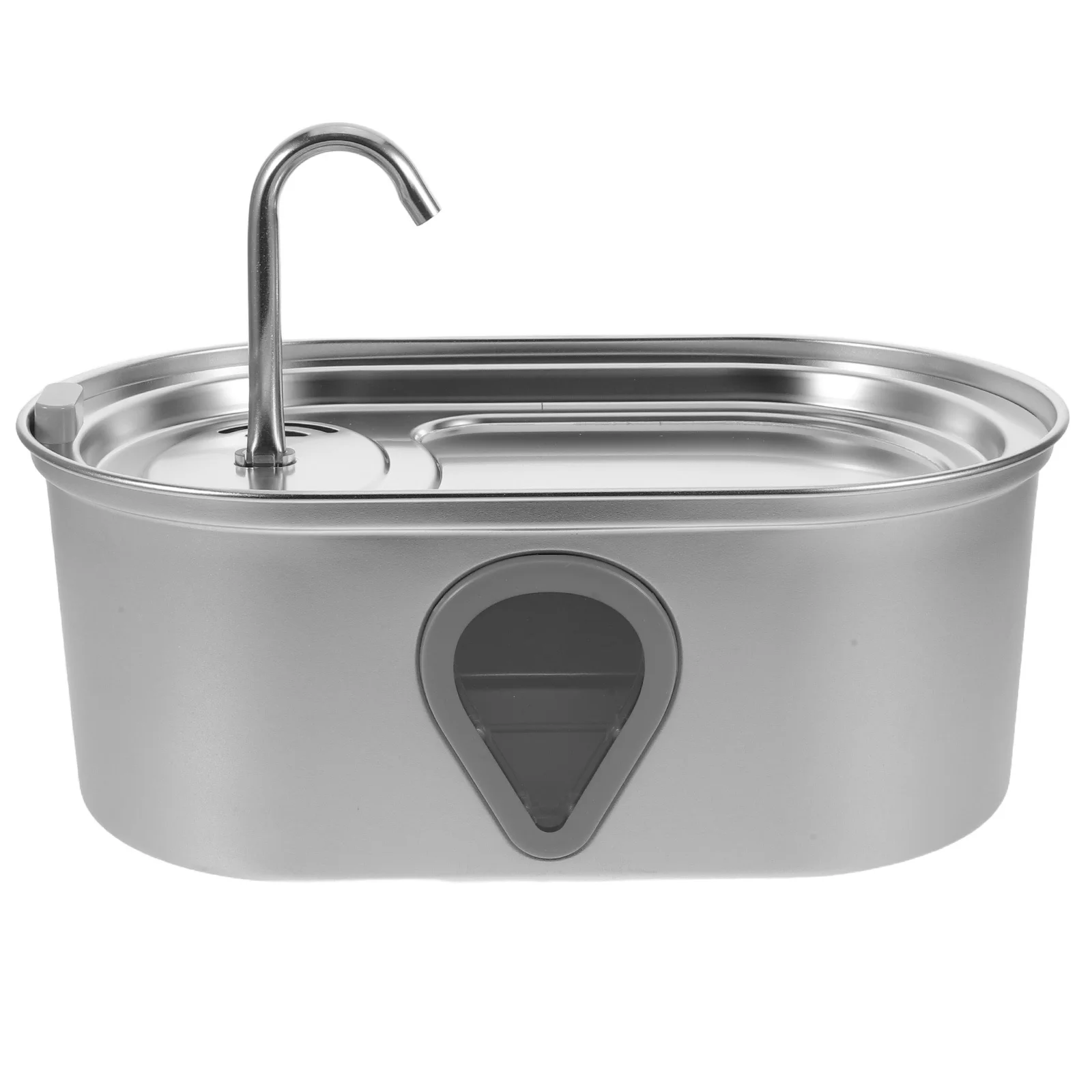 Automatic Pet Water Fountain 3.5L Stainless Steel Quiet Cat Water Dispenser USB Pet Drinking Fountain for Dogs