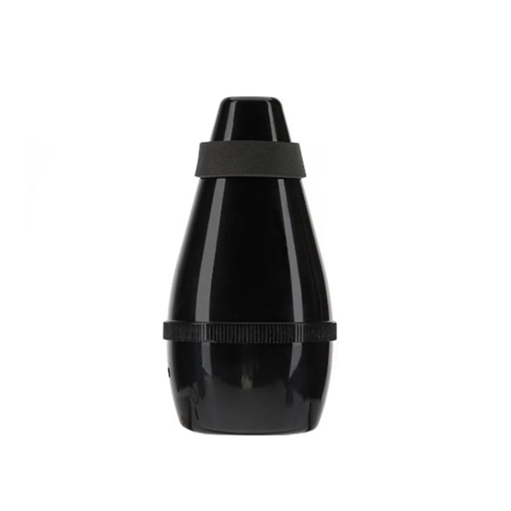 

Trumpet Mute Silencer for Practice Black Plastic Size 13 5x7x7cm Quiet Blasts Beginner Easy On Off Convenient Use