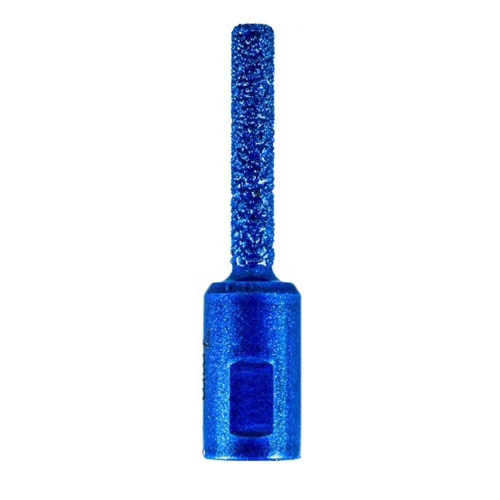 

1PC 7mm M10 Thread Hole Saw Cutter Vaccum Brazed Finger Bit Milling Cutter Blue High-quality-Emery Drill Cutting Tools