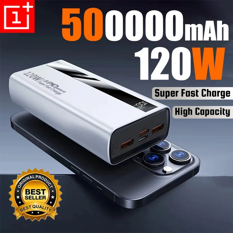 ONEPLUS120W 200000 мАч Power Bank большой емкости сверхбыстрая зарядка Power Bank портативное зарядное устройство для iPhone Samsung Huawei ONEPLUS120W 200000 мАч Power Bank большой емкости сверхбыстрая зарядка Power Bank портативное зарядное устройство для iPhone Samsung Huawei