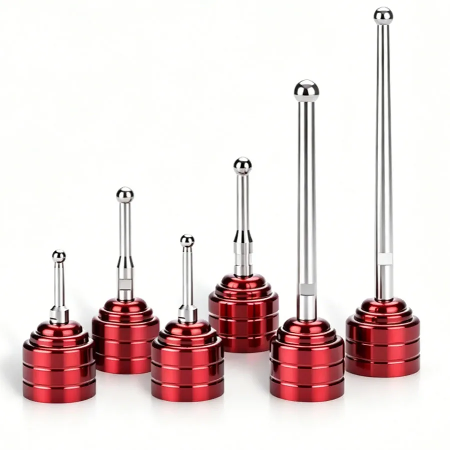 Electrode spark machine, high-precision EDM, dividing ball, dividing rod, reference ball head, edge finder, and counting rod