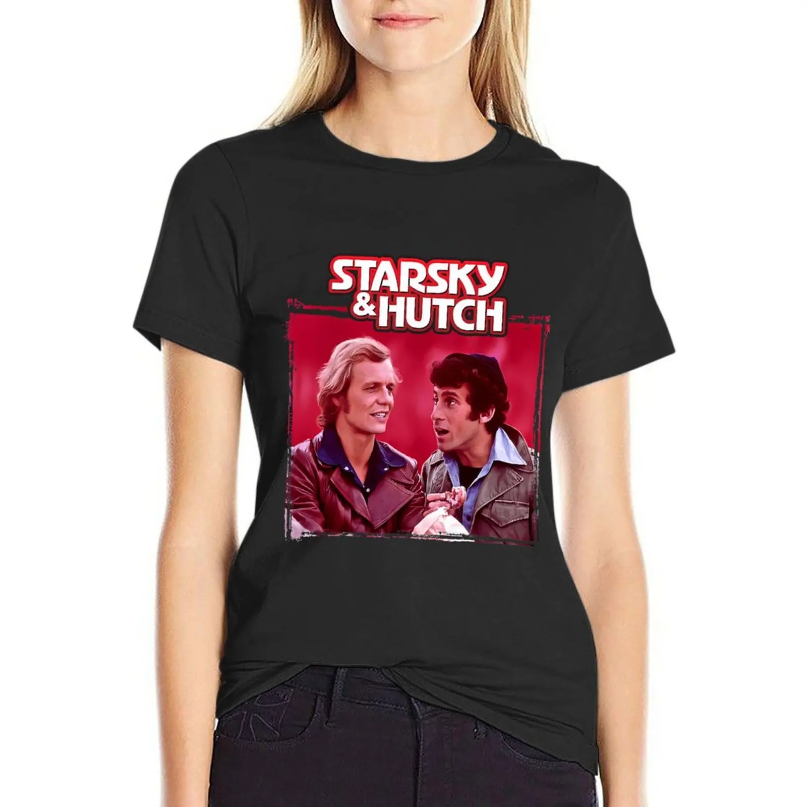 The Starsky And Classic - Retro Starsky And Essential T-Shirt tops cute tops funnys T-shirts for Women