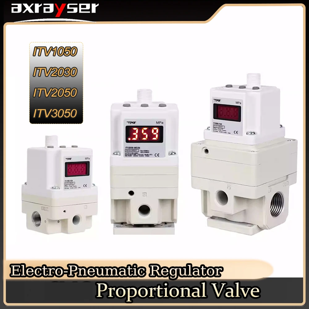 Proportional Valve ITV1050 ITV2030 ITV2050 ITV3050 Series Electro-Pneumatic Pressure Regulator for Laser Cutting Machine