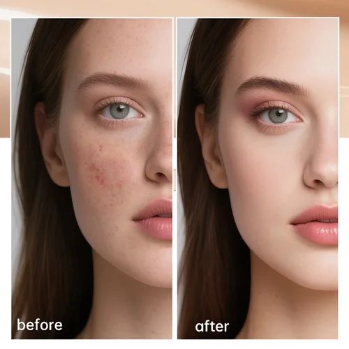 Imagen 2 del producto CATKIN Panda corrector de doble cabeza control de aceite líquido crema correctora manchas ojeras cuidado de la piel