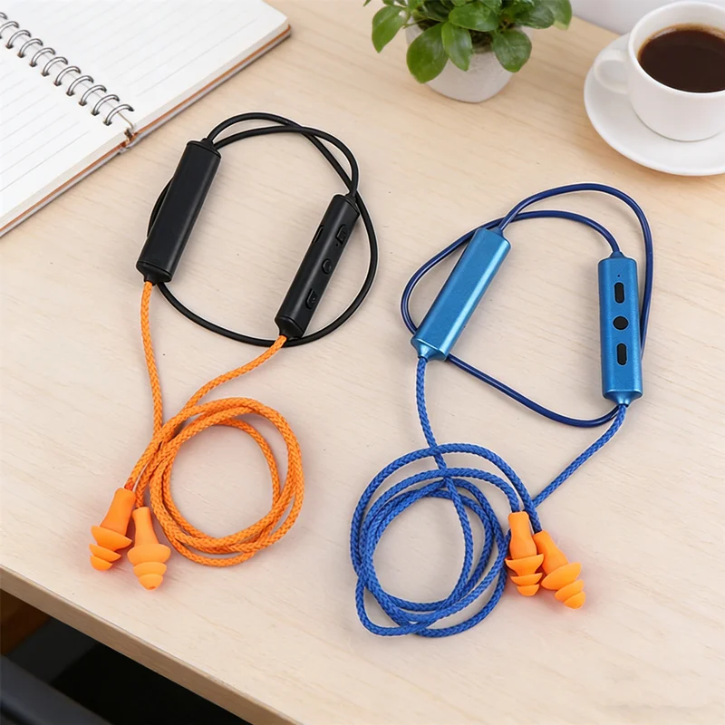 Work Bluetooth Earplug Headset with Noise Suppression Hearing Protection Construction Production Line Loud Working Environments