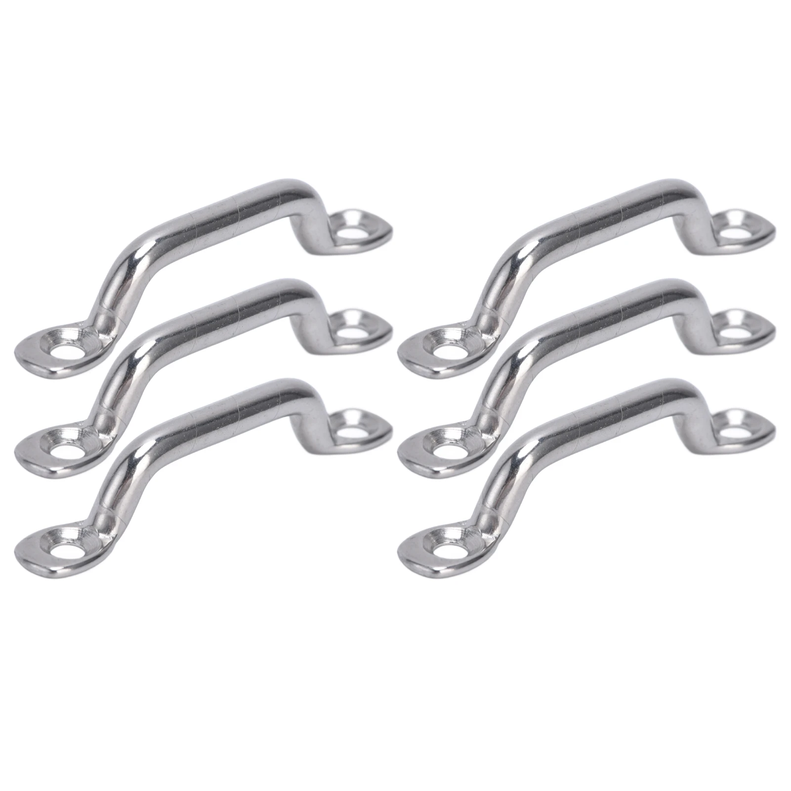 10Pcs Boat Top Pad Eye Deck Loop Tie Down 316 Stainless Steel Set Kit for Fixing