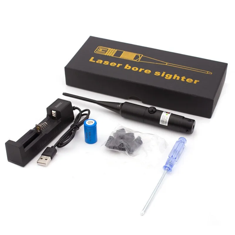 Aluminum Alloy Green/Red Laser Calibrator Turn-Free with 18 Adapter Cross-border Aiming Instrument for Precision Measurement