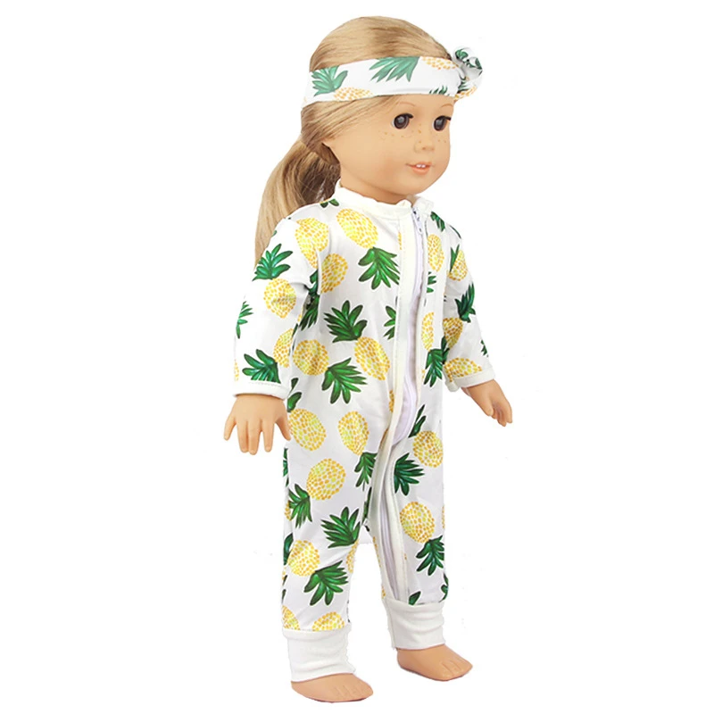 بدلة الأناناس الإبداعية والممتعة الجديدة مع أغطية الرأس بيجامة بنمط الطباعة الملونة الأكثر مبيعًا ناعمة ومريحة #5