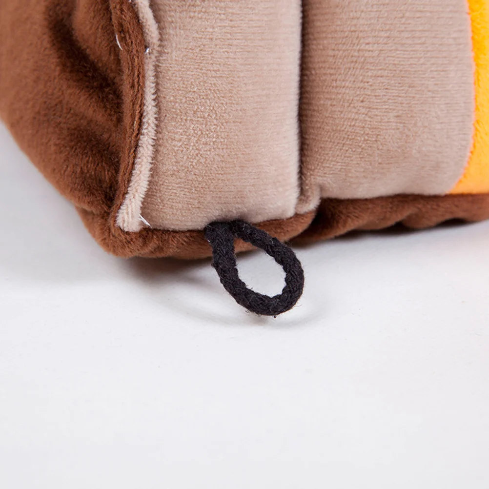 

Mipcase Hamster Winter Cave Small Animal Sleeping Tube Warm Bed for Guinea Pig Cotton Nest Pet Accessories