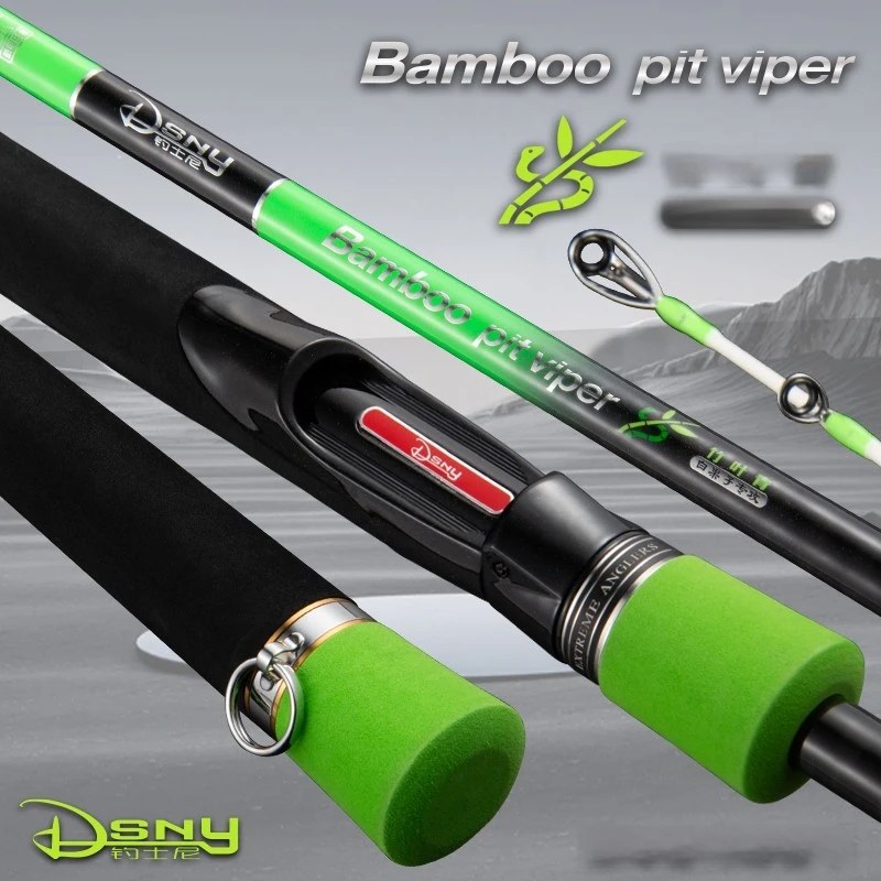 

DSNY Boat Fishing Rod Off Shore Sea Fishing Rod 2.1m-2.7m High Carbon Spinning Casting Rod 20-60# Luminous Tip