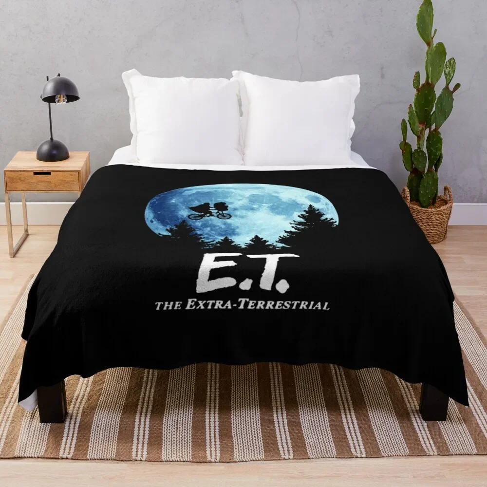 

ET The Extra terrestrial The Moon Throw Blanket Soft Beds Luxury Designer Winter beds Blankets