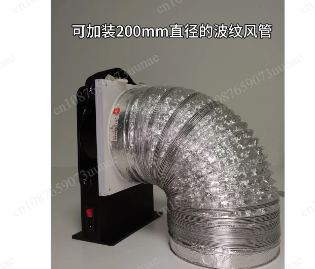 Bathroom ventilation fan Window sill Ventilation fan Welded exhaust fan Vertical, ultra-thin