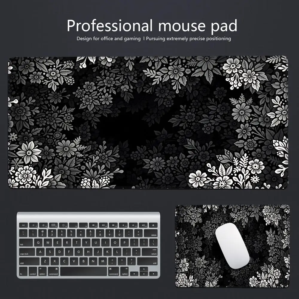 

HYBXAXC Extra Depth of Field Print Mouse Pad Non-Slip Keyboard Pad Desk Mat for Gaming Customizable High End Table Mat for Men