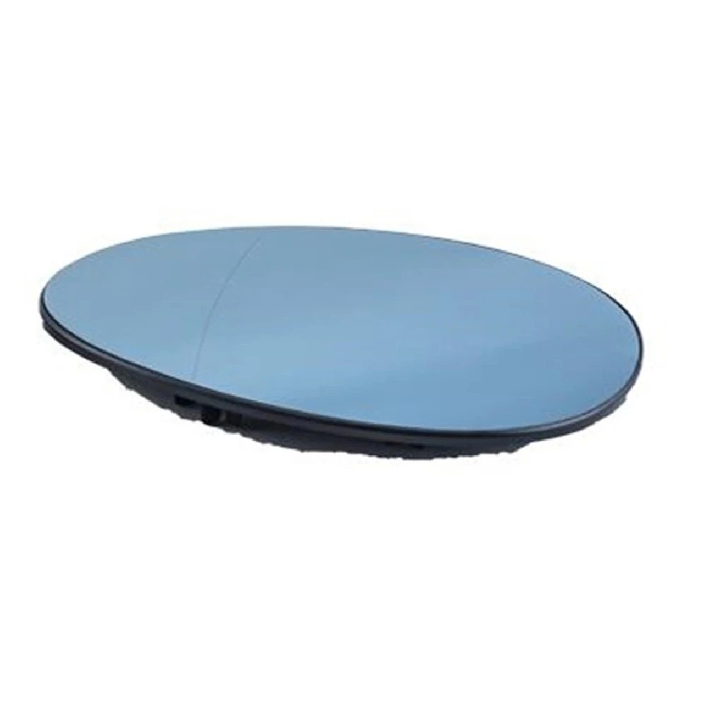 Heated Side Rearview Mirror Glass White/Blue for Mini Cooper R55 R56 R57 2007-2014 51162755625 51162755626 Left Right Side