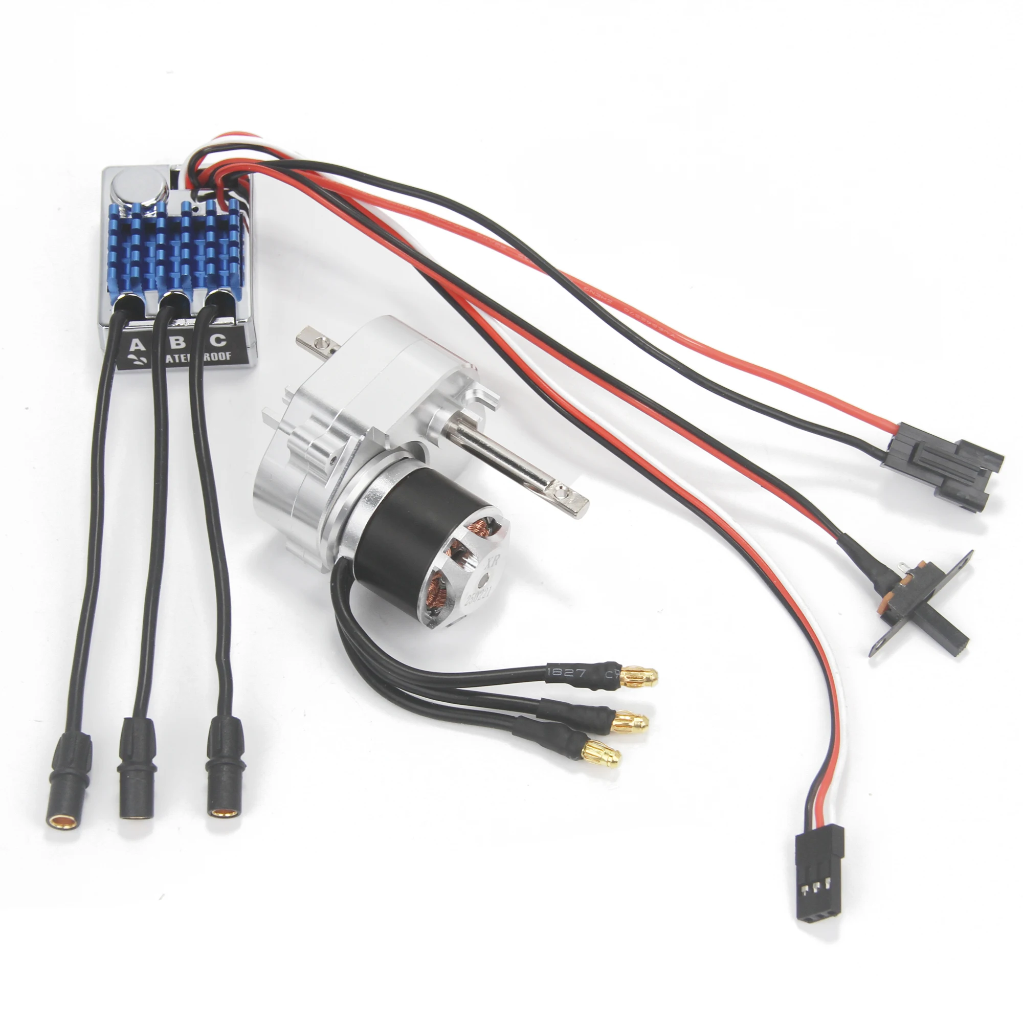 2322 2600KV Brushless Motor Gear Box AM32 45A ESC 21G Servo 7CH Transmitter RX for 1/12 RC Crawler Car MN99S MN78 MN82 MN168 Kit - Image 2