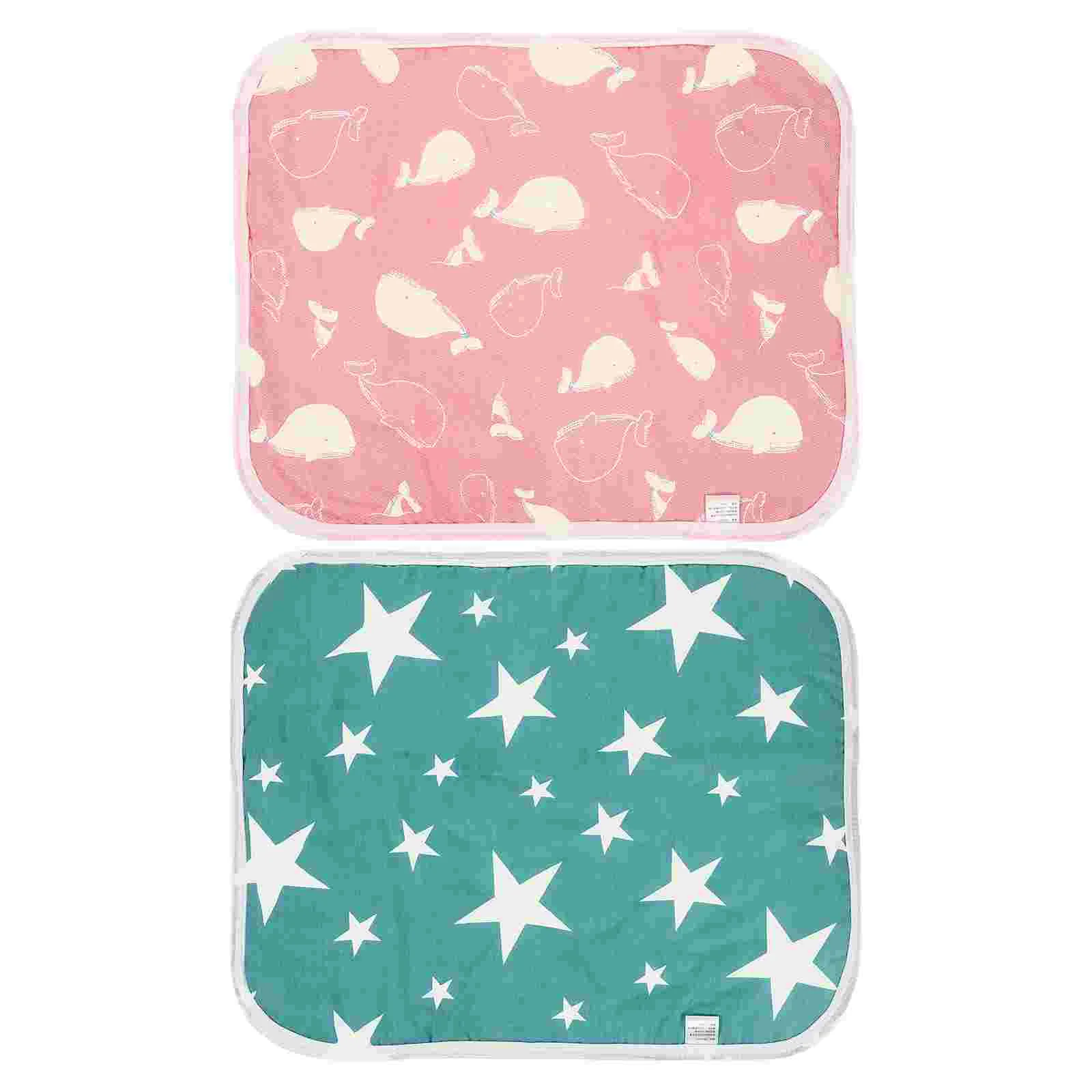 

2 Pcs Reusable Dog Training Pads Mat Baby Mattress Pet Urinal Lining Cotton Mattresses
