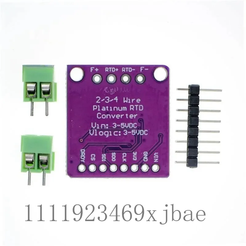 High Accuracy RTD Temperature Measuring Board Platinum Resistance Thermal Sensor Module