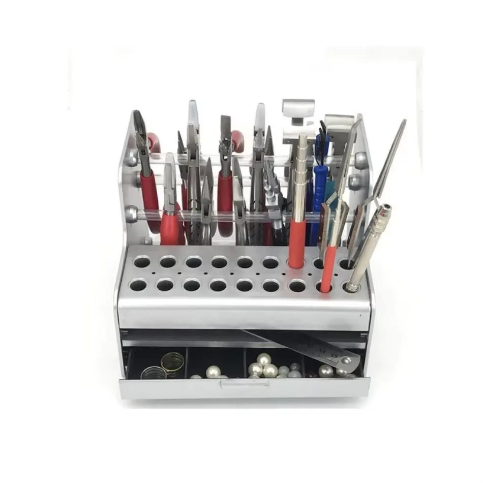 Dental Pliers Multifunctional Rack Plastic Box Repair Tool Storage Drawer Type Box Multi-layer Dental Pliers Storage Rack