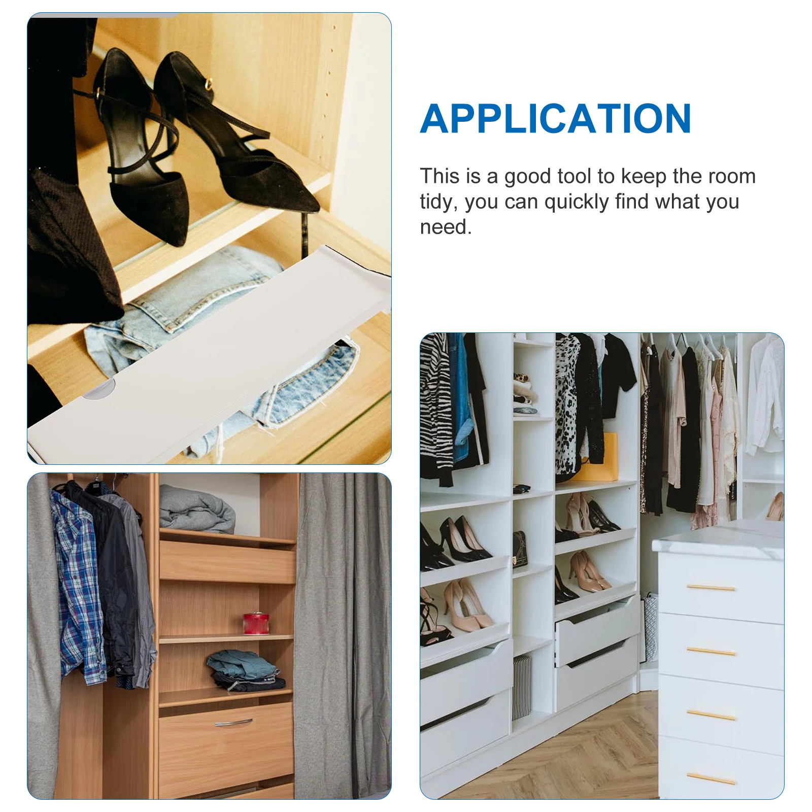 

Перегородки для хранения, перегородки для комодов, пластиковый регулируемый бытовой кухонный органайзер