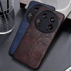 Case for Xiaomi 14 13 12 12S 11 Pro Ultra Lite 11T 12T Business wind cortex pattern Leather cover for xiaomi 14 13 12 11 case
