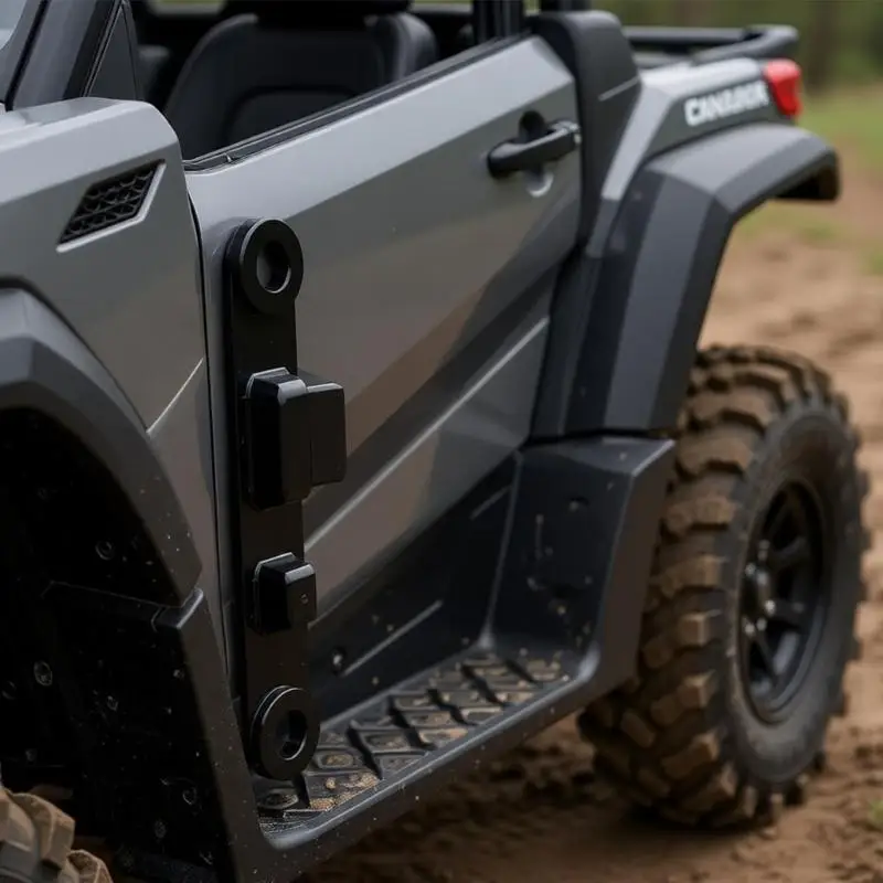 31BC Rear Support Plate Hardware Set, 3 Piece Aluminum Suspension for UTV Chassis Service, Repair, and Shop Use