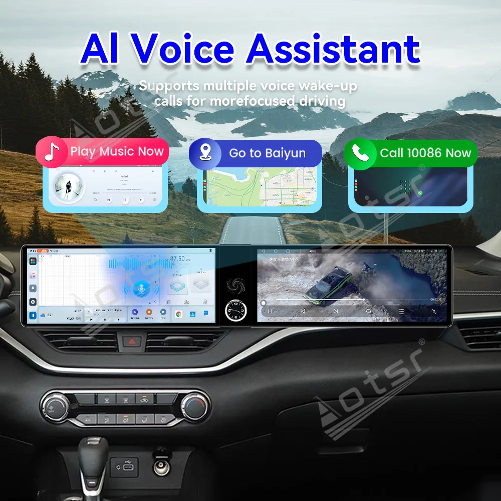 

Dual Screen Car Radio For Nissan Teana 2019-2021 Car Multimedia Video Player GPS Navigation Carplay Unit Wireless Carplay WIFI