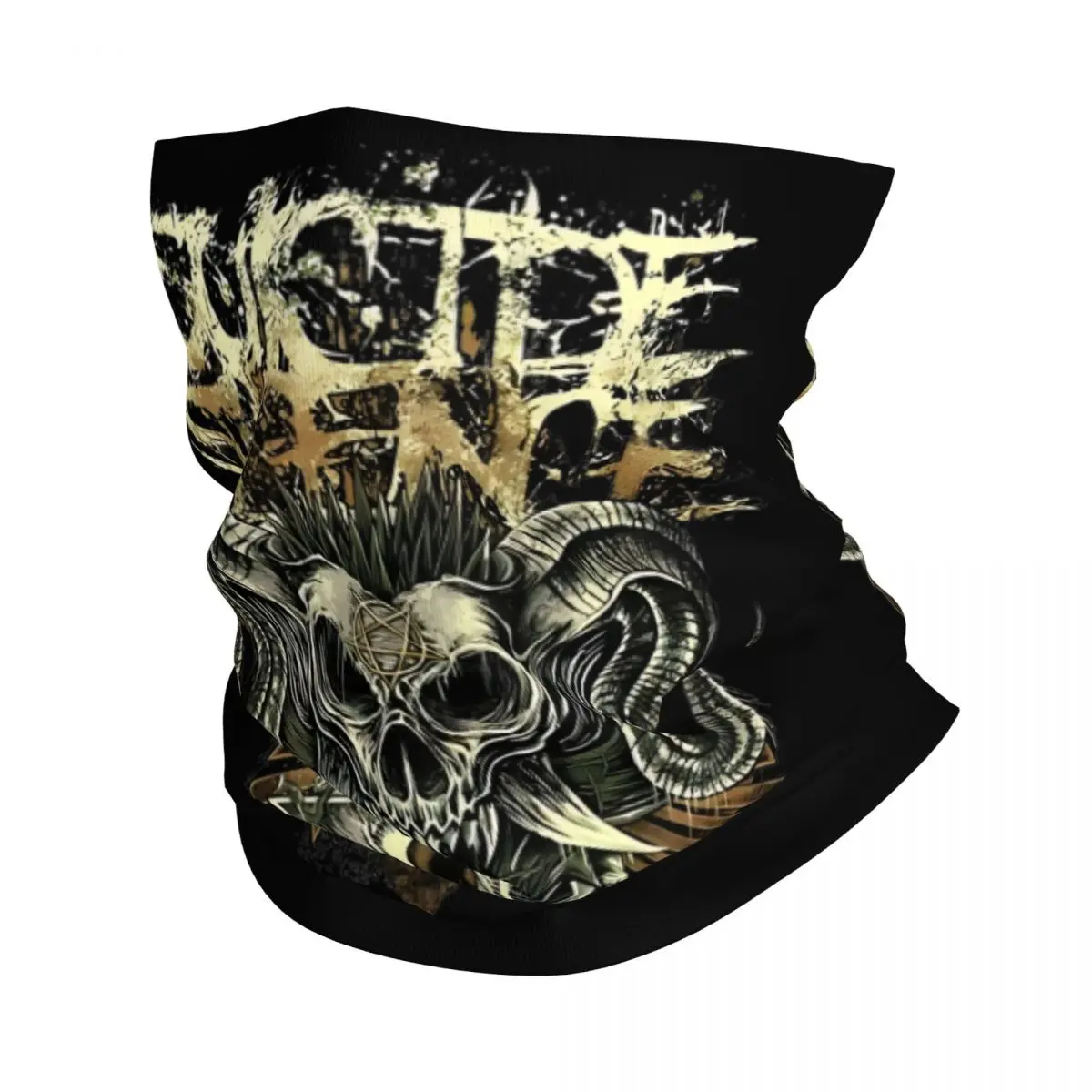 Suicide Silence Bandana Neck Gaiter Printed Metal Music Band Wrap Scarf Multifunctional Balaclava Riding Unisex Adult Winter