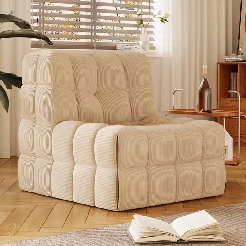 Compact Refined Reliable Living Room Chairs Cushioned Upholstered Creative Living Room Chairs Sedia Soggiorno Room Furniture
